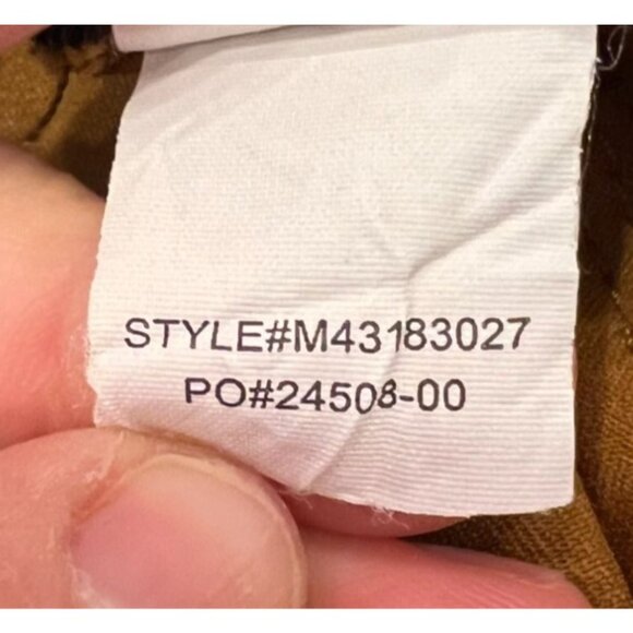 Prana Stretch Zion Straight Pant 36x30 Bronzed Quick Dry DWR Fabric UPF 50+ Abra - Picture 10 of 12